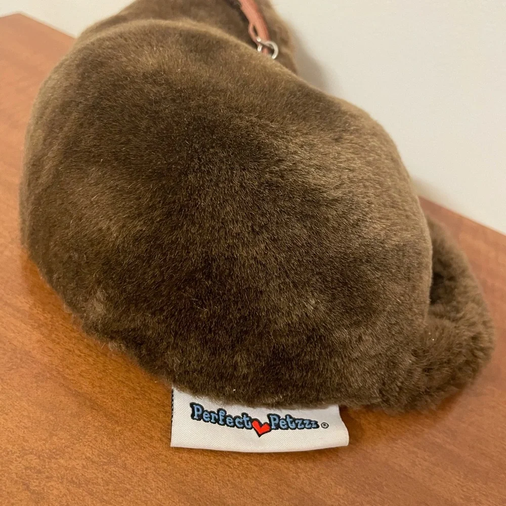 Purrfect Petz Vintage Toys Plush Dog Lab Labrador Retriever Pet Carrier Bundle